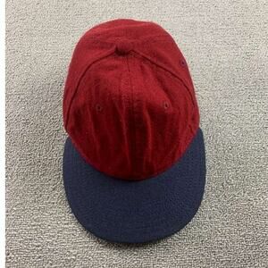 Saturdays Surf NYC Baseball Hat Cap Men One‎ Size Adjustable Red Blue Two Tone